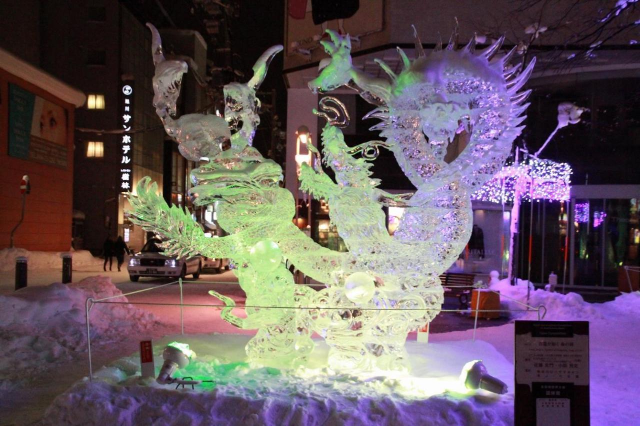 Stay In Tokiwa Asahikawa Dış mekan fotoğraf